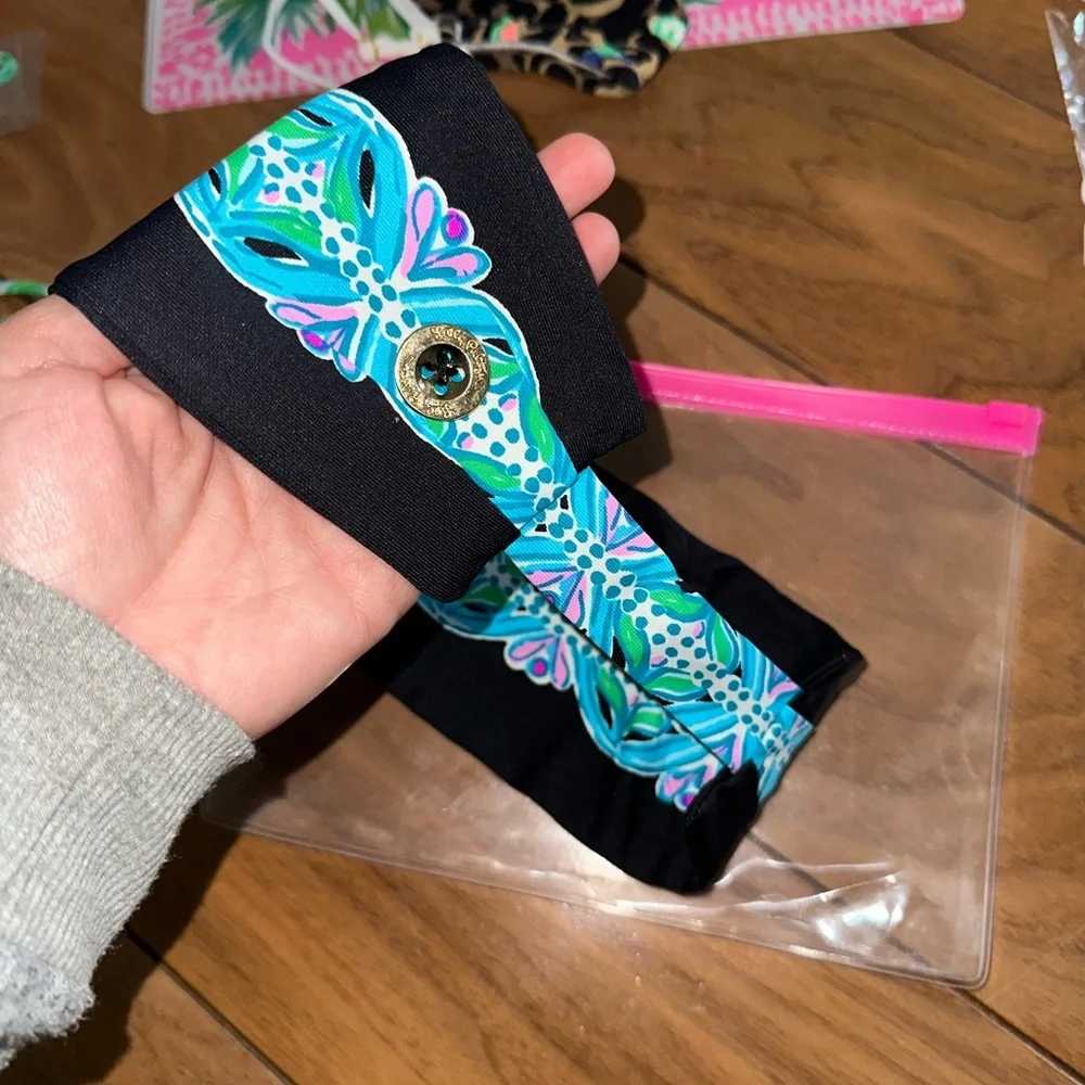 Lilly Pulitzer Vibrant Reusable Face Mask Bundle with Breathable Fabric